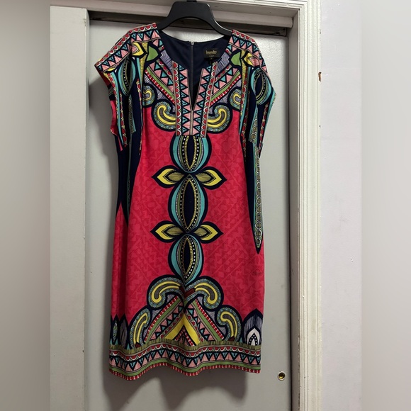 Laundry by Shelli Segal Women’s Shift Dress Multi-colored S - Picture 1 of 5
